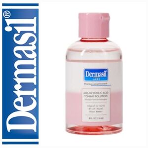 Dermasil Labs Glycolic Acid Toning Solution With Witch Hazel & Rose Water
